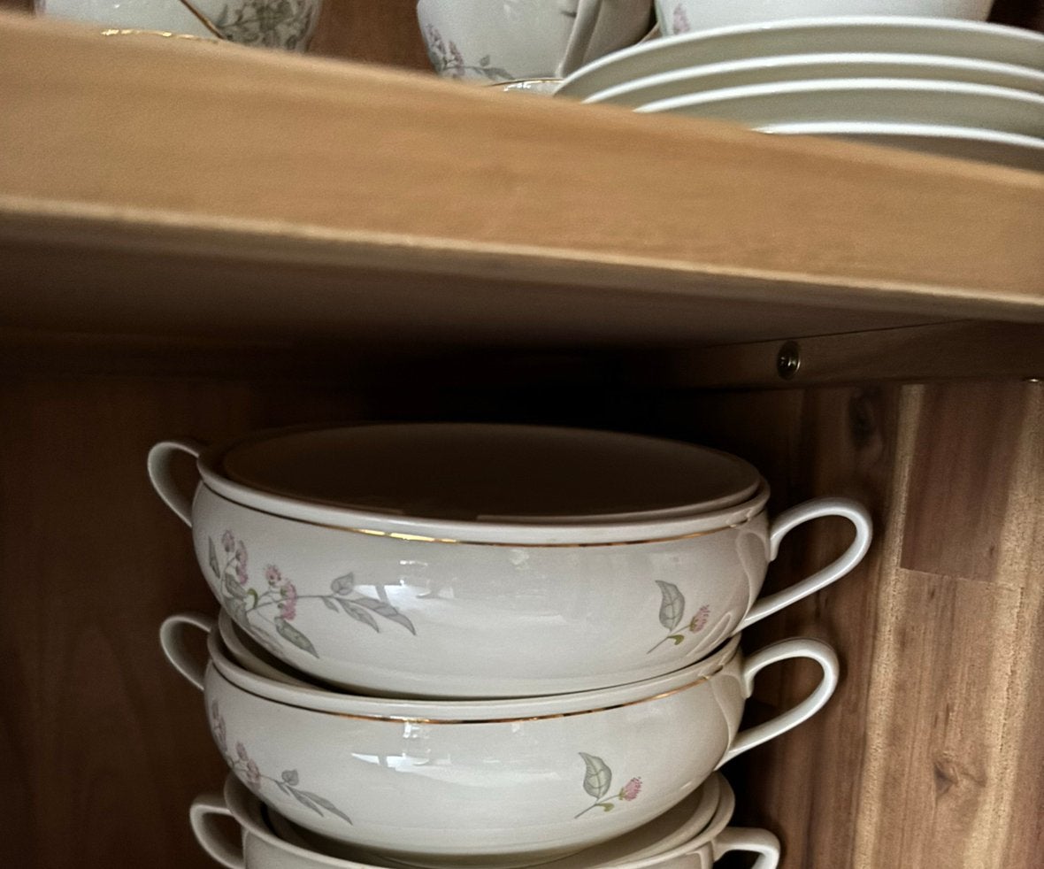 Servies jaren 50, Ophalen
