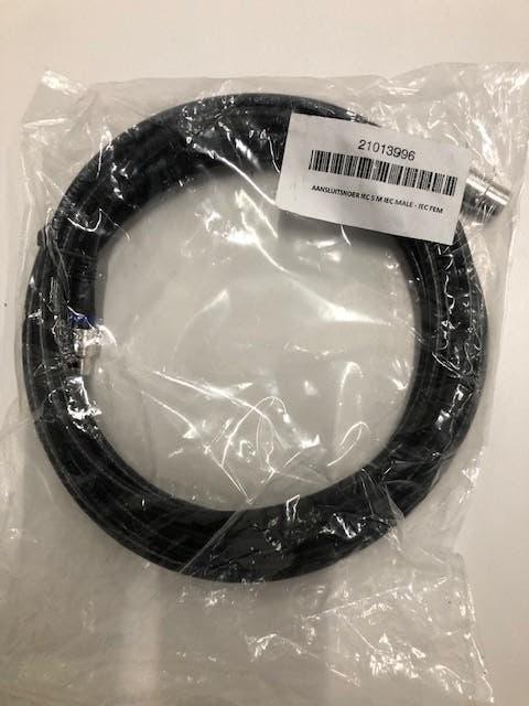 Kabel IEC 5 m, Ophalen of Verzenden, Nieuw, 2 tot 5 meter, Overige kabels