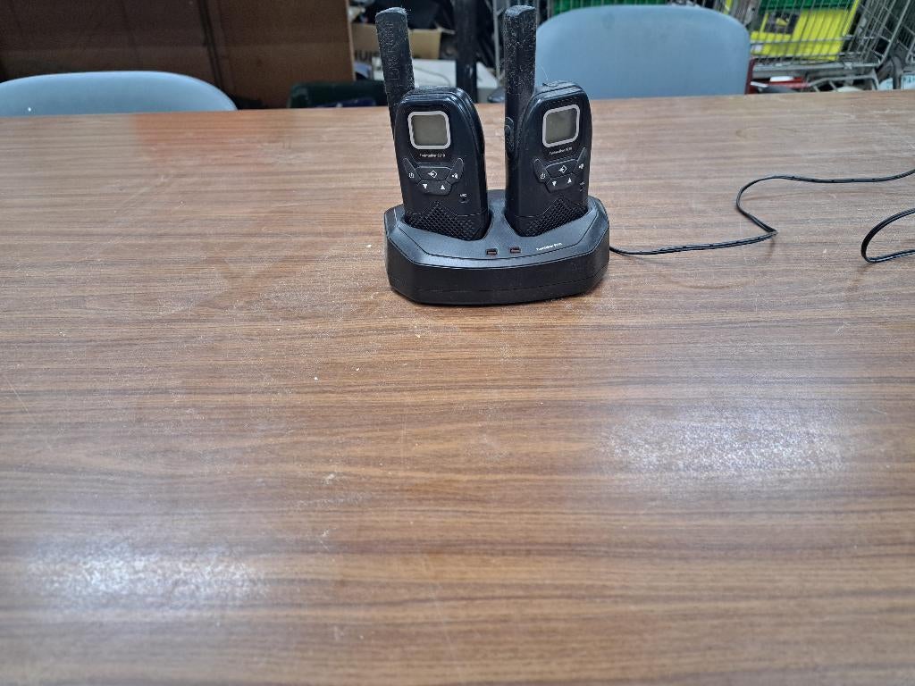Walkie tolkies, Ophalen, Gebruikt