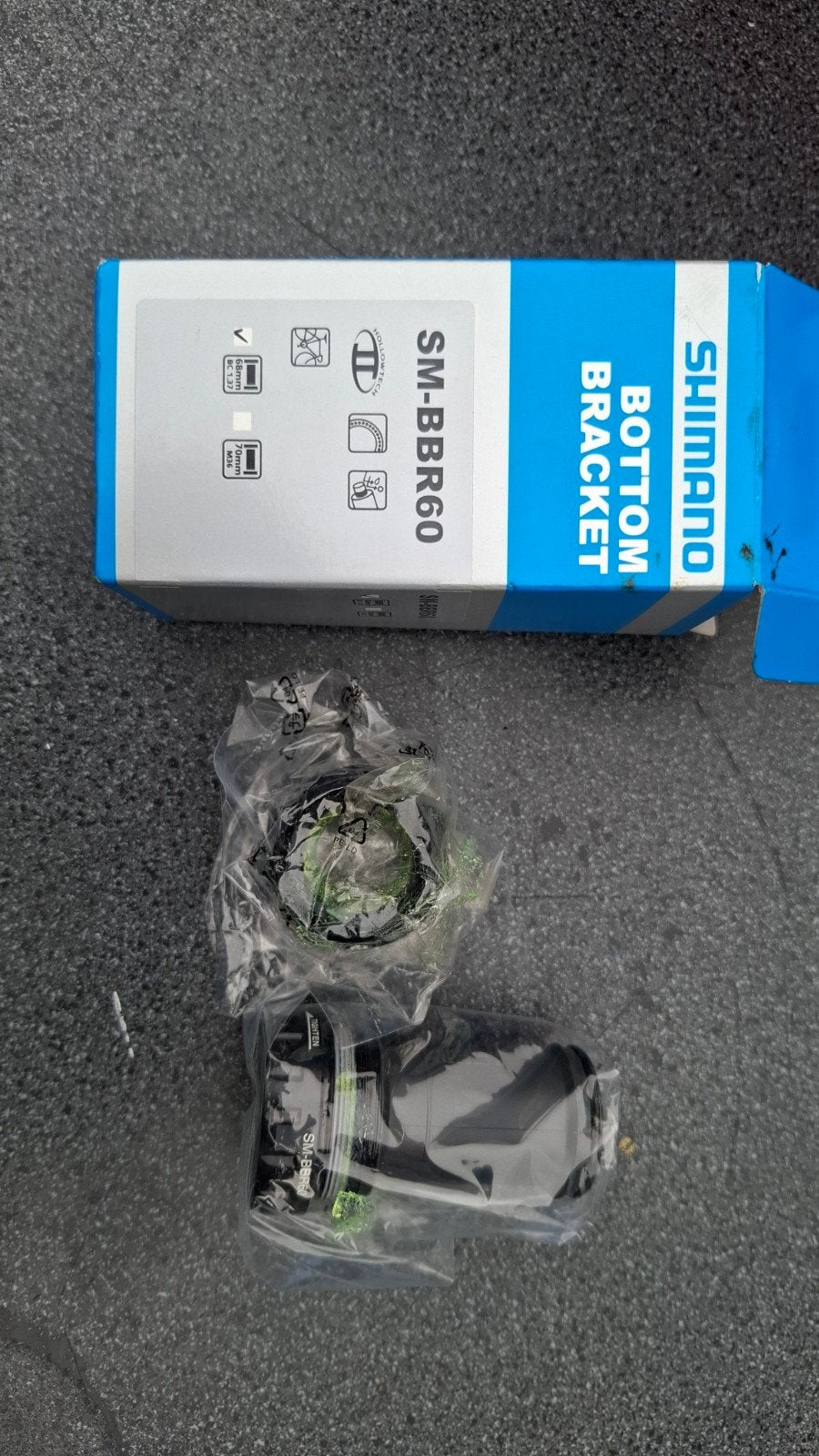 Shimano SM-BBR60 Bottom Bracket BSA, Fietsen en Brommers, Ophalen, Mountainbike, Overige typen, Nieuw