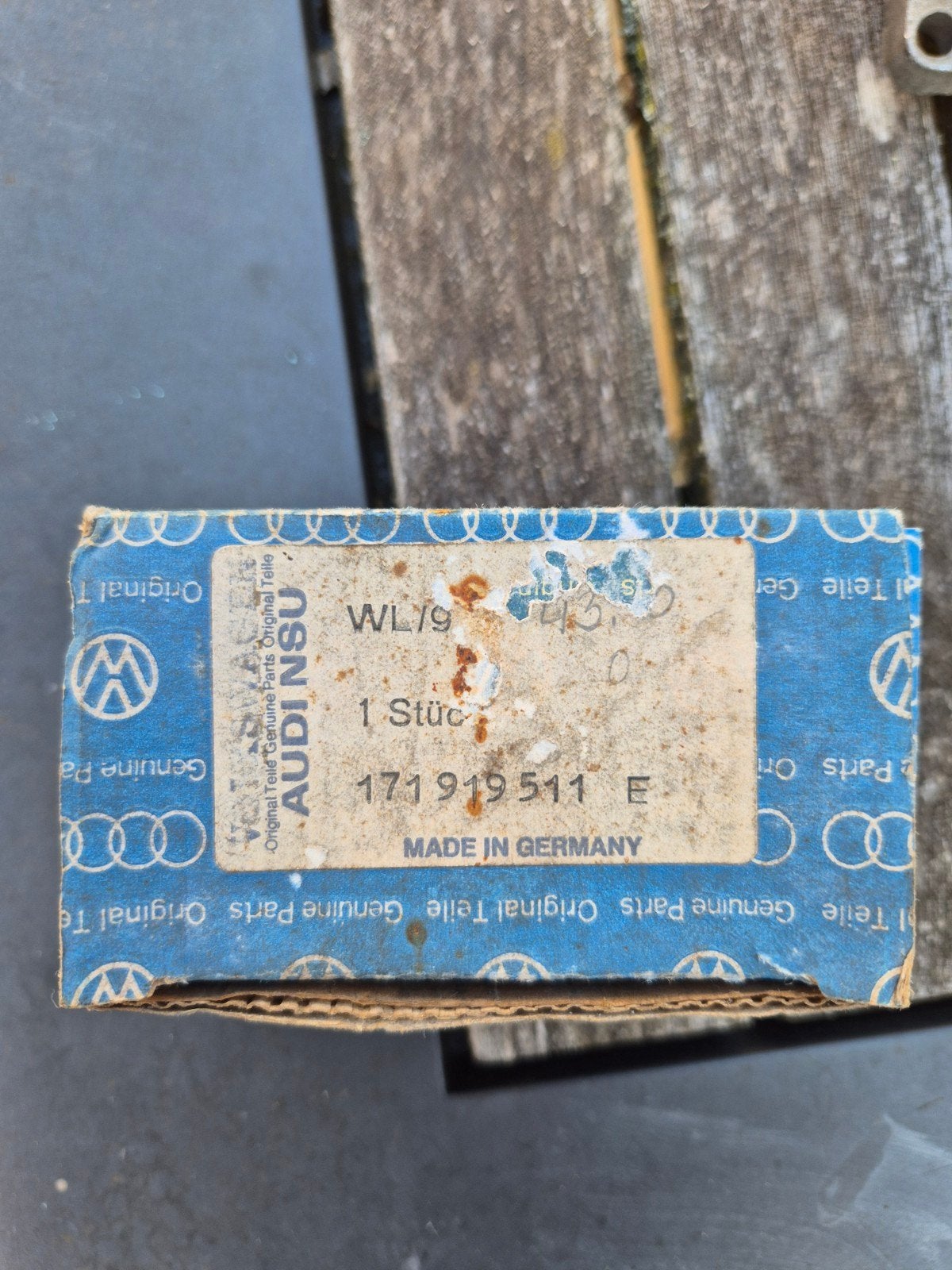 Orgineel volkswagen mk1 koelvloeistof temperatuur meter, Ophalen, Nieuw, Volkswagen