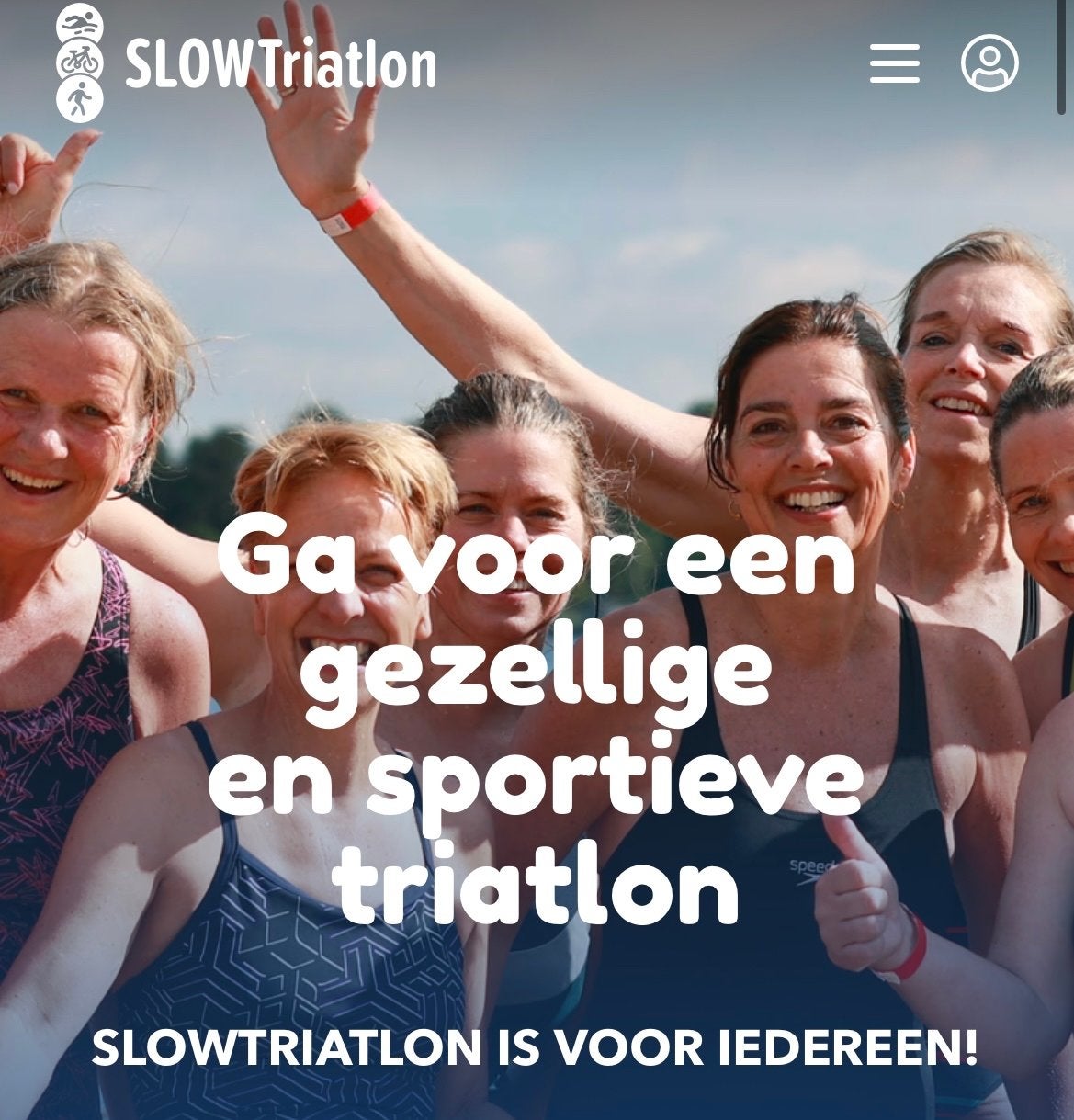 Ticket 1/4e SLOW triatlon - zaterdag 19 september in Koudum, Eén persoon