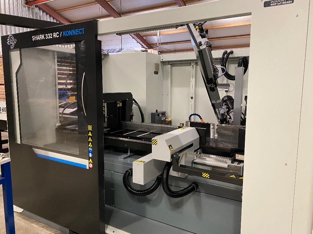 Mep Shark 332 RC connect metaal lintzaag, Doe-het-zelf en Verbouw, Gereedschap | Zaagmachines, Ophalen, Gebruikt, 70 mm of meer