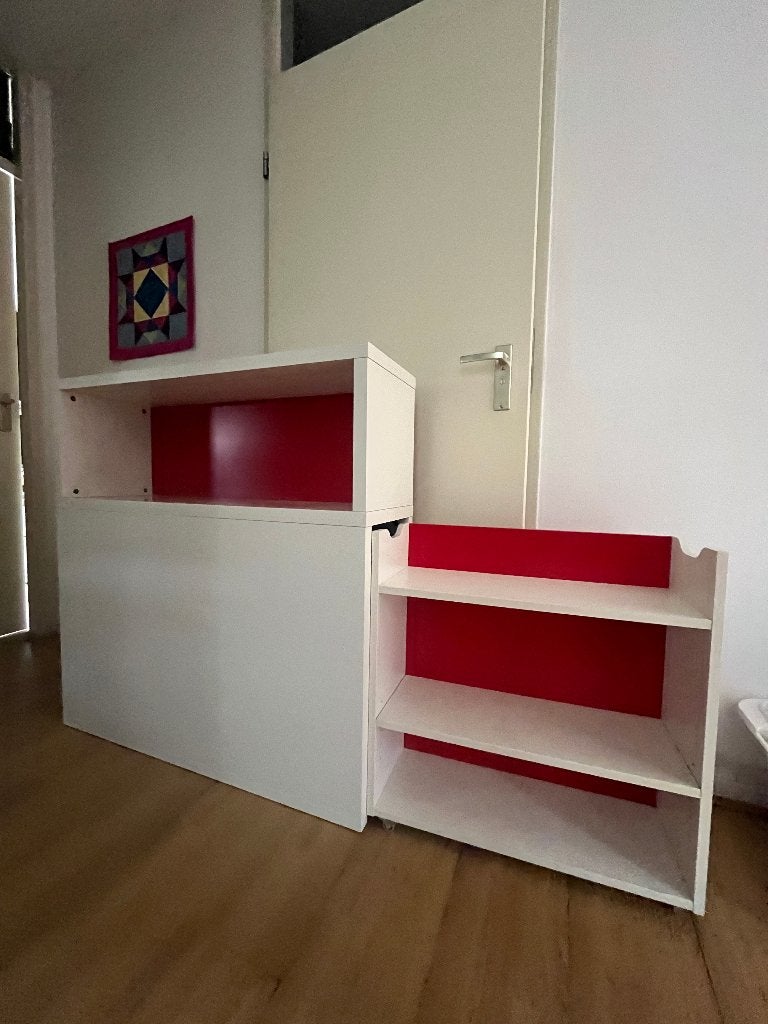 IKEA FLAXA HOOFDEINDE, Huis en Inrichting, Ophalen, Gebruikt, Eenpersoons, Wit