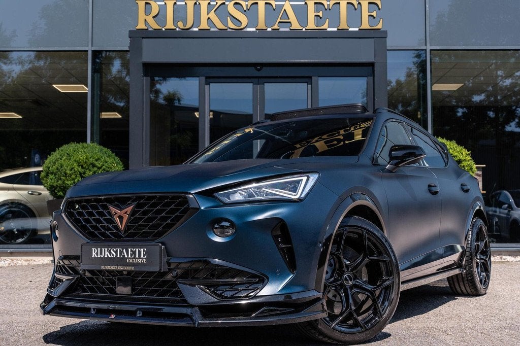 CUPRA Formentor 2.0 TSI 4DRIVE|PANO|BEATS|MAXTON|MEMORY|20'', Automaat, 4 cilinders, Blauw, Leder