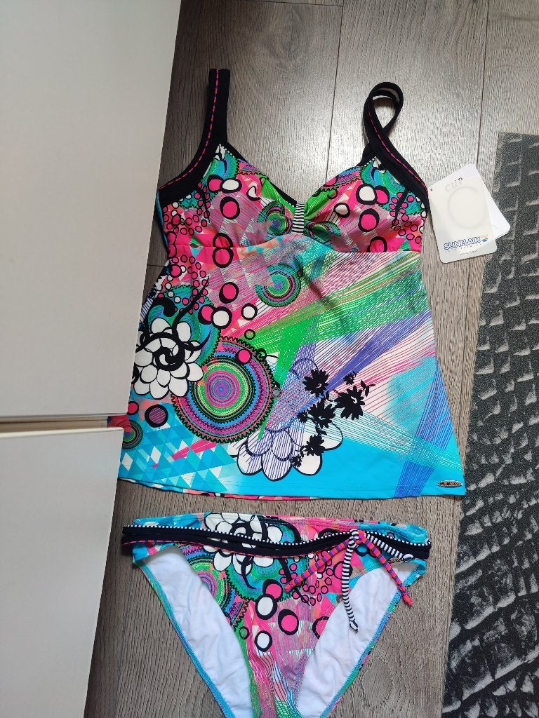 sunflair nieuwe tankini europese maat 40 top 40 C, Kleding | Dames, Sunflair, Ophalen of Verzenden, Nieuw, Bikini