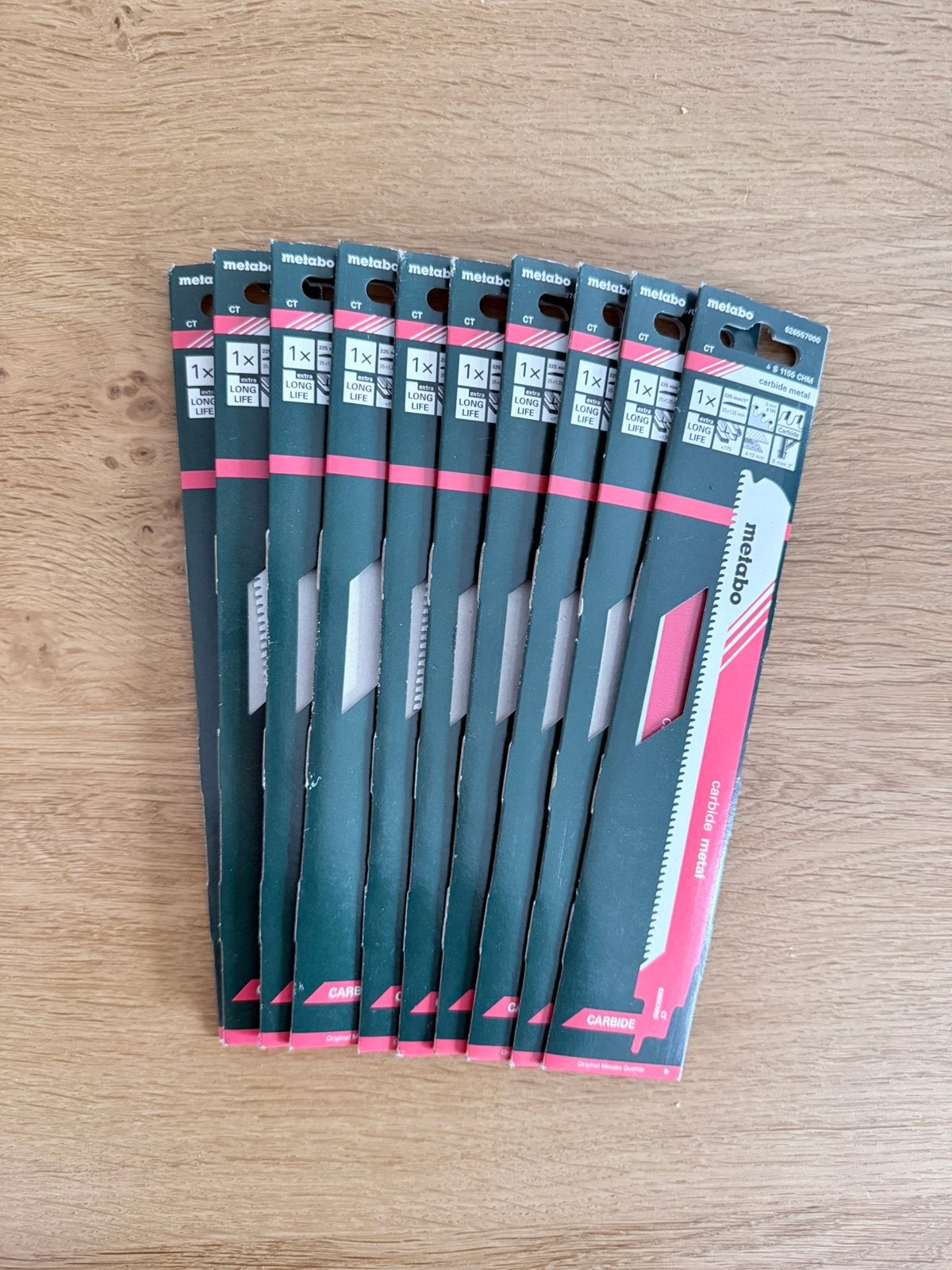 Metabo Accessoires Reciprozaagblad HM Carbide Metal 225x3 mm, Ophalen of Verzenden, Nieuw, Reciprozaag, 70 mm of meer