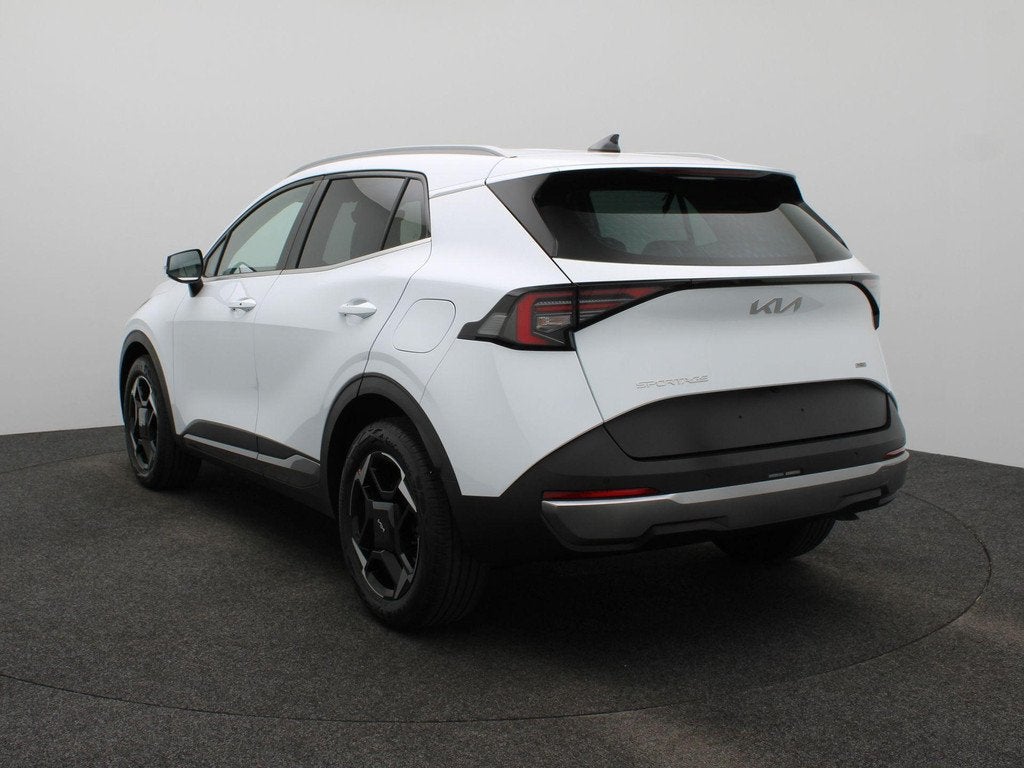 Kia Sportage 1.6 T-GDi Hybrid DynamicLine | NIEUW VOORRAAD |, Auto's, Kia, Euro 6, 4 cilinders, Leder en Stof, Wit