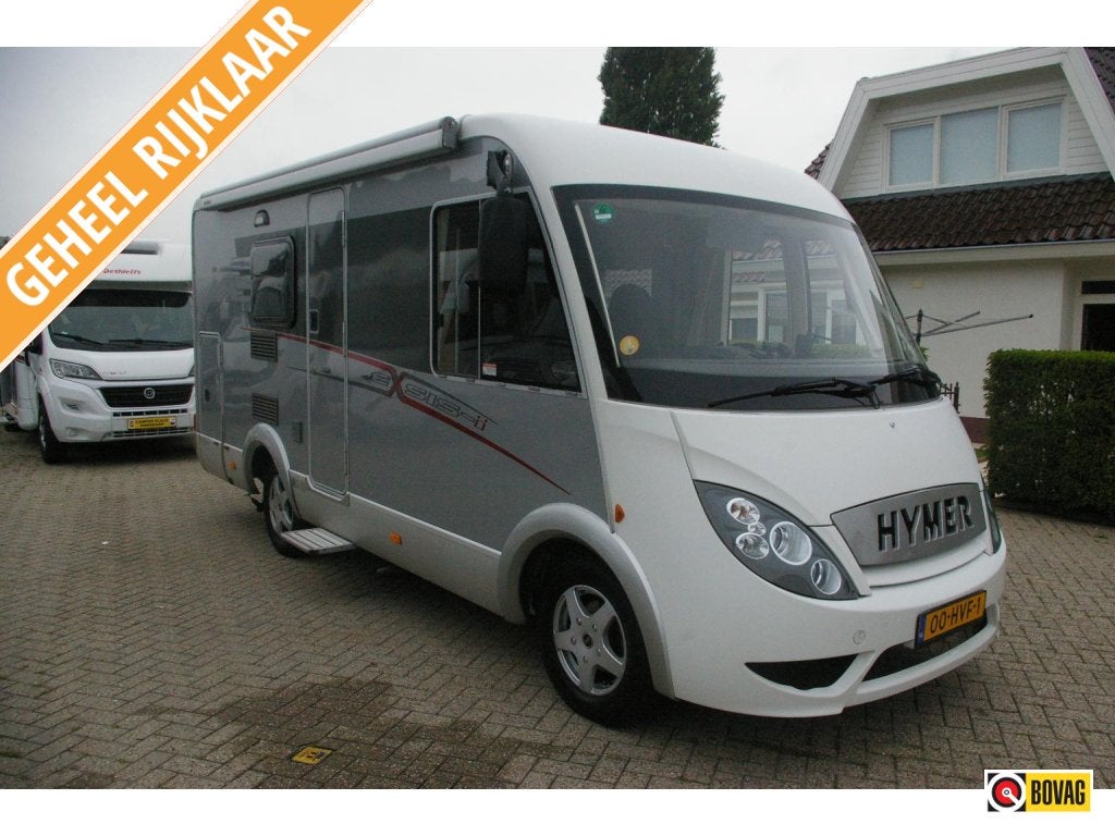 Hymer Exsis-I 522 EX Dwarsbed, Garage., Integraal, Ringverwarming, Tot en met 2, Koelkast
