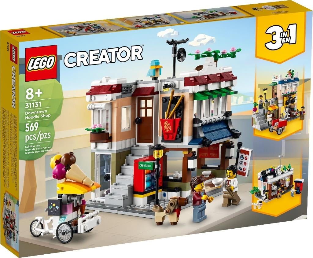 Lego Creator 3in1 - 31131 - Noedelwinkel in de stad  *NIEUW*, Ophalen of Verzenden, Nieuw, Complete set, Lego