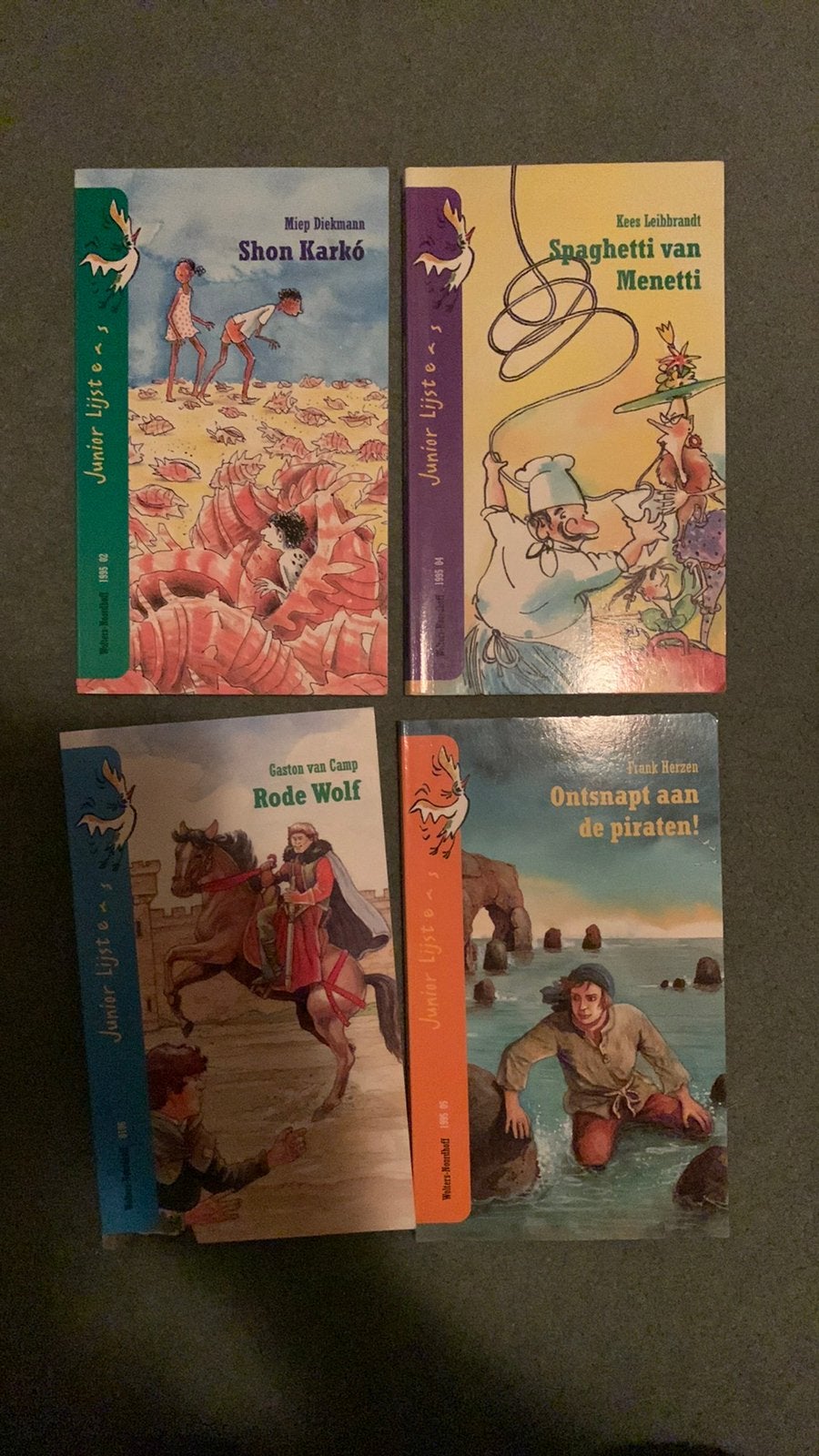Partij junior lijsters kinderboeken, Ophalen of Verzenden, Zo goed als nieuw