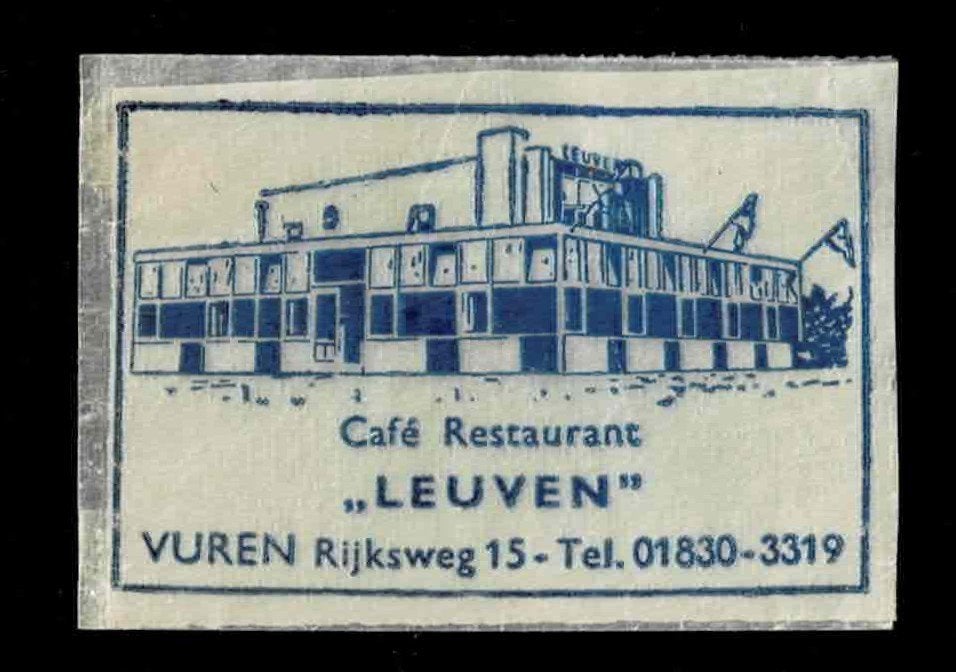suikerzakje 1439 Leuven in Vuren (doorzichtig zakje), Verzamelen, Ophalen of Verzenden, Nederland