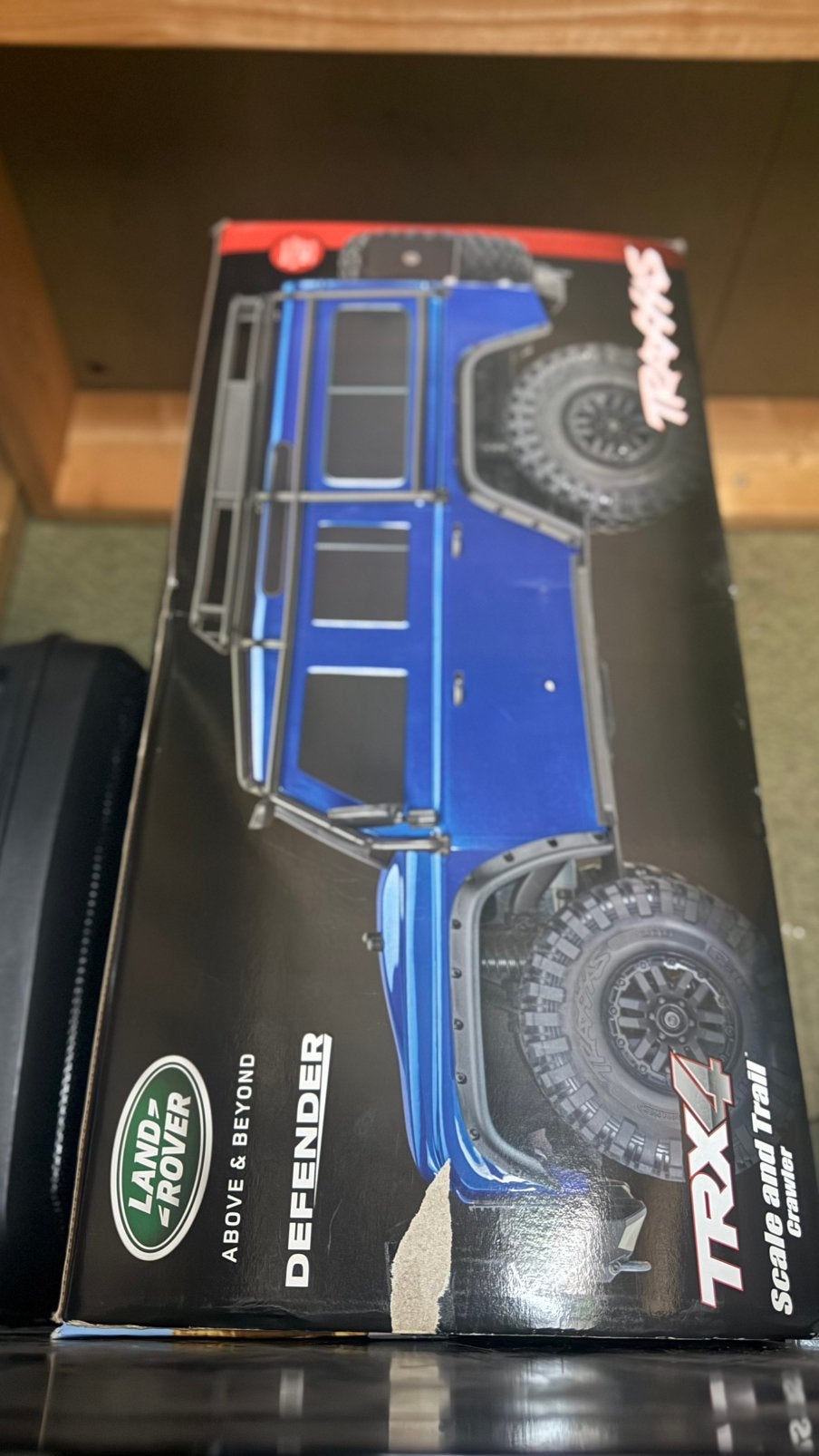 Traxxas TRX-4 Land Rover Defender RC Crawler 4x4 RTR Blauw, Auto, 1:32 tot 1:50, Nieuw, Ophalen