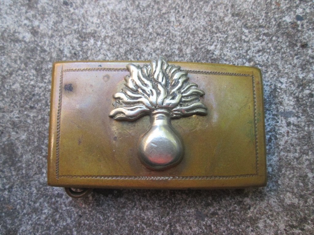 Koppelslot, gesp Garde Regiment Grenadiers., Ophalen of Verzenden, Landmacht, Nederland, Embleem of Badge