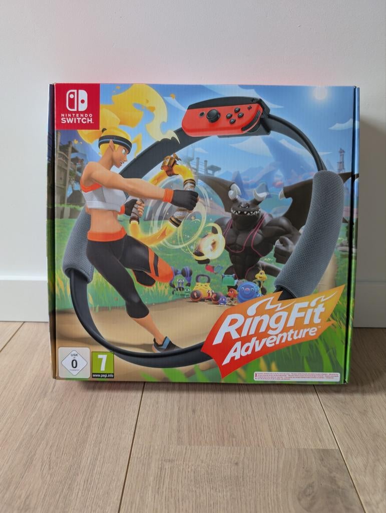 Nieuwe verzegelde Nintendo Switch Ring Fit Adventure!, Met games, Nieuw, Ophalen of Verzenden, Zonder controller