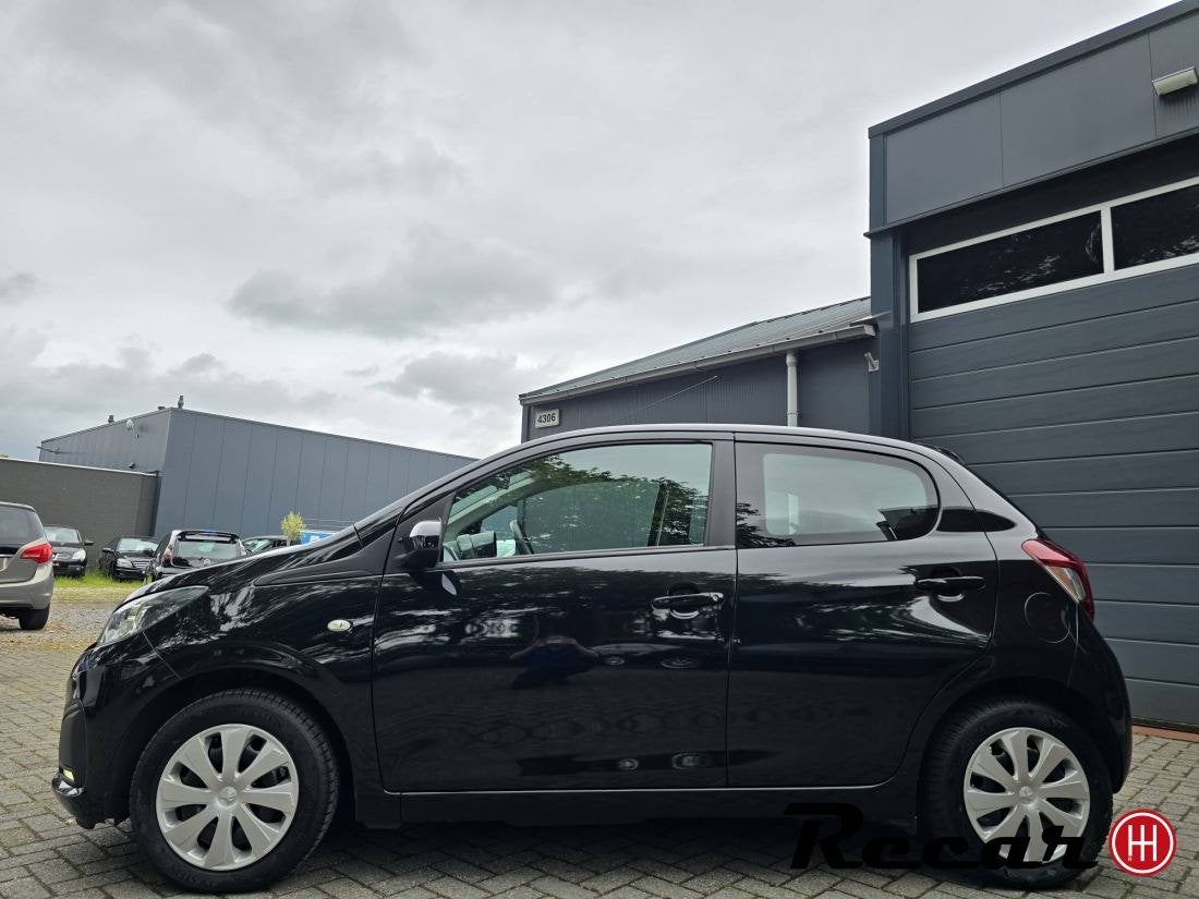 Peugeot 108 - 1.0 e-VTi Active TOP!/Airco/5Deurs/GoedOh., Euro 5, Gebruikt, Start-stop-systeem, Zwart