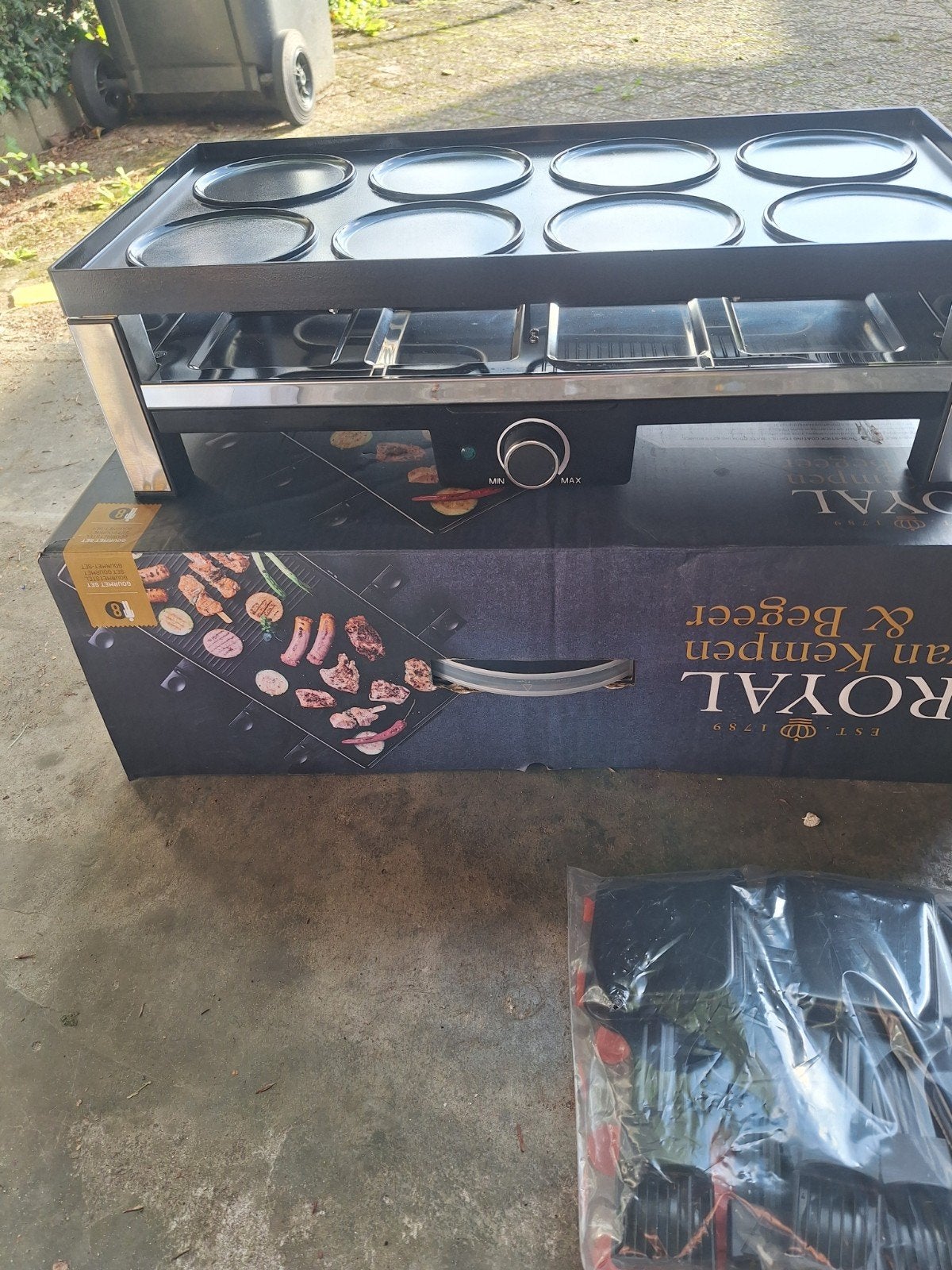 gourmet grillplaat nieuwe, Ophalen, Nieuw