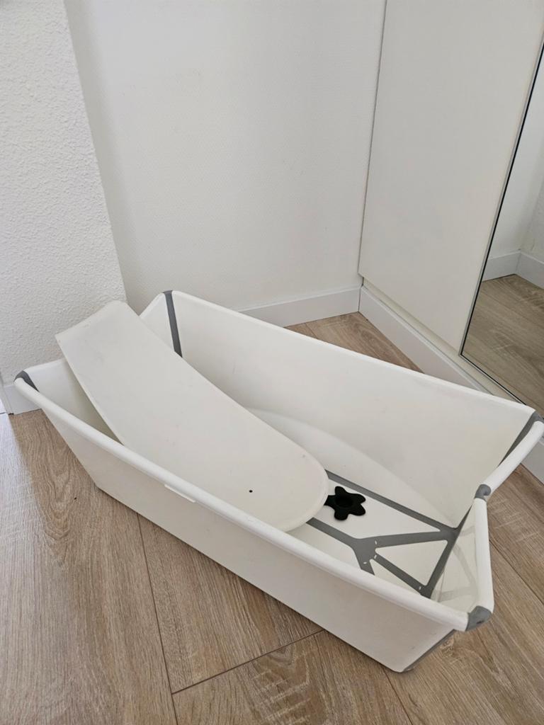 Stokke flexi badje met newborn insert, Kinderen en Baby's, Badjes en Verzorging, Ophalen of Verzenden, Badje, Overige merken
