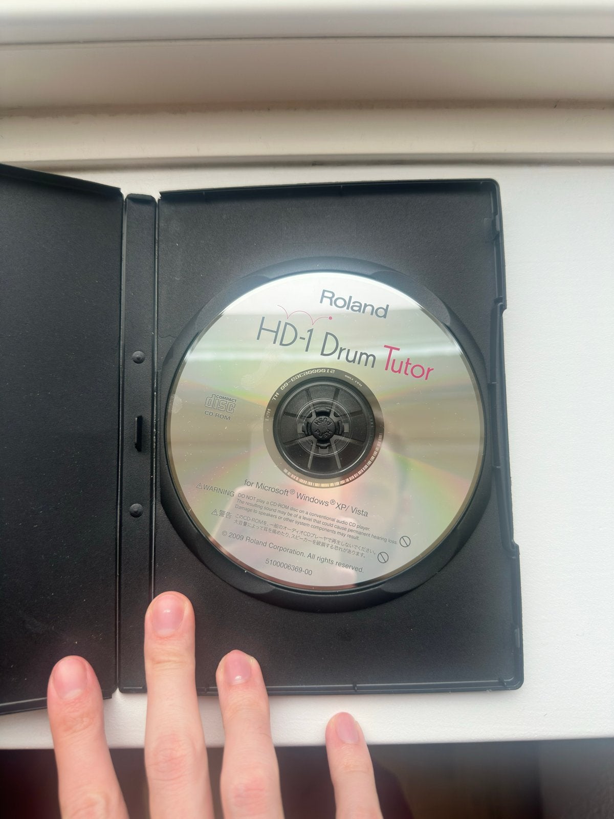 Roland HD-1 Drum Tutor CD-ROM, Puzzel en Educatief, 1 speler, Ophalen of Verzenden, Zo goed als nieuw