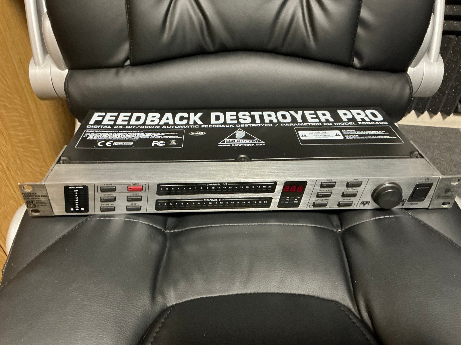 Behringer Feedback Destroyer Pro, Muziek en Instrumenten, Effecten, Ophalen of Verzenden, Zo goed als nieuw