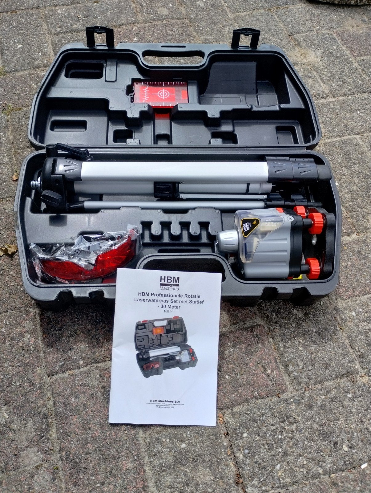 Hbm laser waterpas, Doe-het-zelf en Verbouw, Meetapparatuur, Ophalen of Verzenden, Overige meters