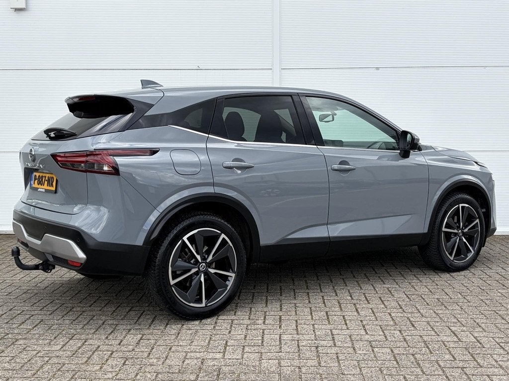 Nissan Qashqai 1.3 MHEV N-Style / Trekhaak ( 1400 kg ) / App, Auto's, Nissan, Voorwielaandrijving, 1304 kg, Stof, Gebruikt