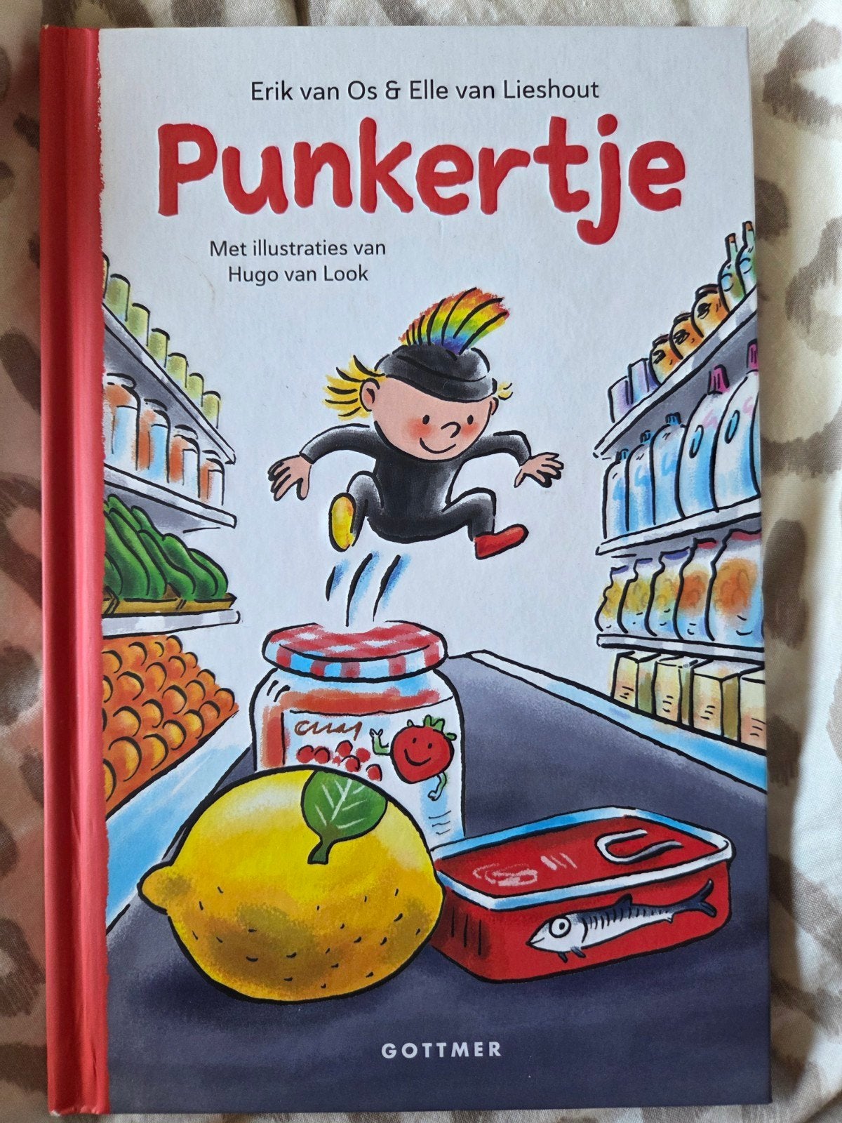 Erik van Os - Punkertje, Fictie algemeen, Ophalen of Verzenden, Zo goed als nieuw, Erik van Os; Elle van Lieshout