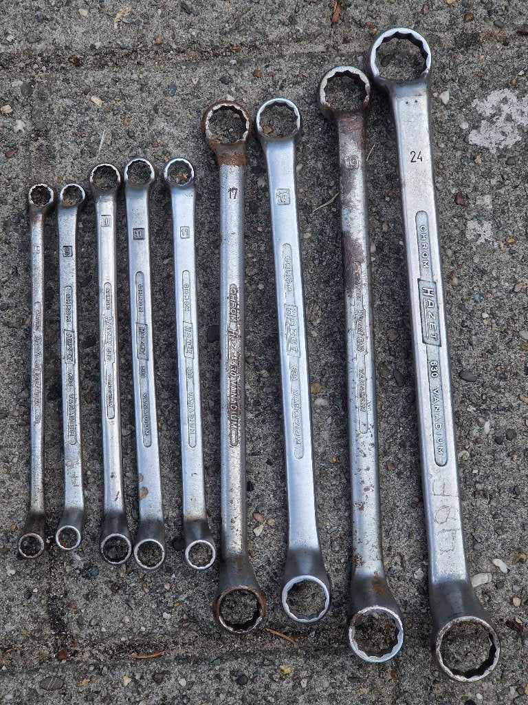 Hazet ringsleutels, Doe-het-zelf en Verbouw, Gereedschap | Handgereedschap, Ophalen of Verzenden, Gebruikt