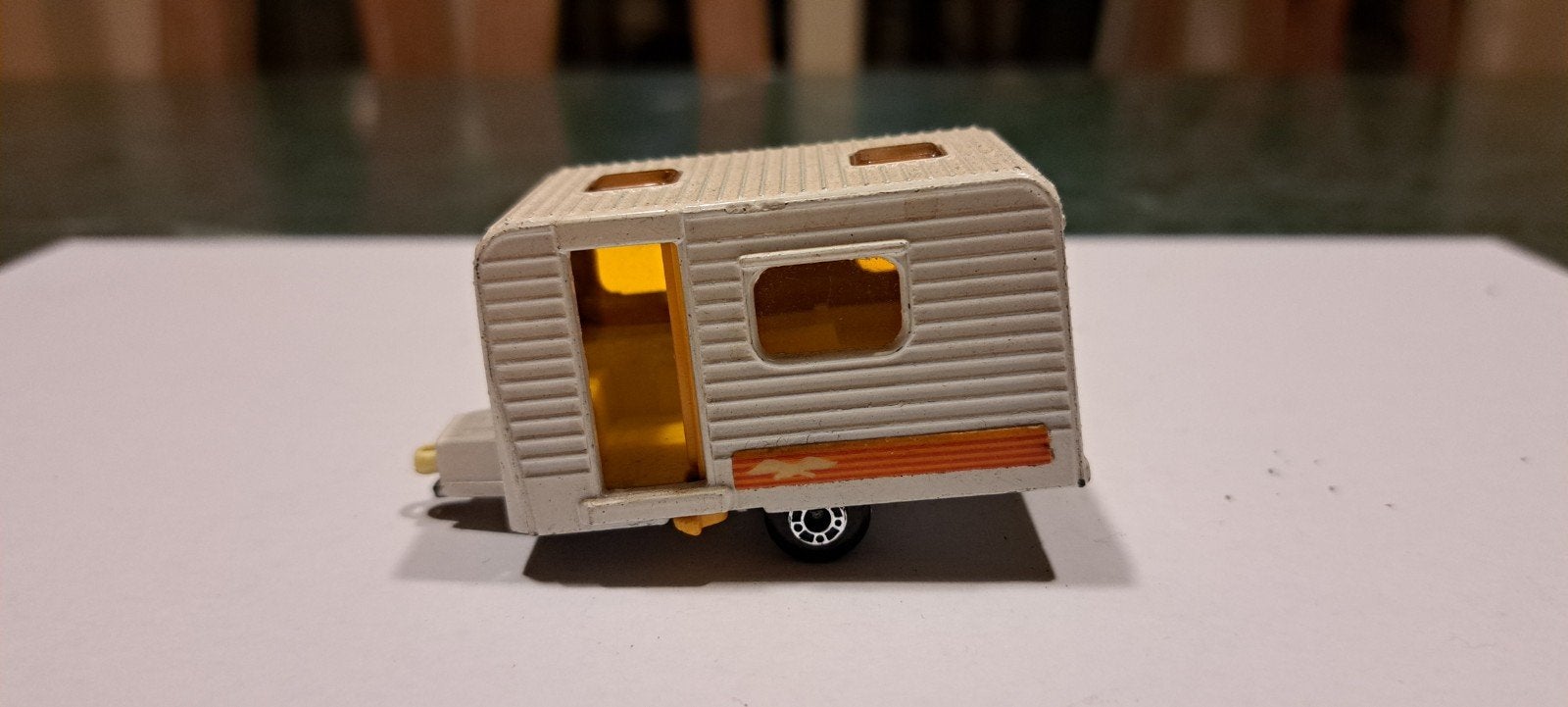 caravan 1977 1:64 matchbox, Ophalen of Verzenden, Auto