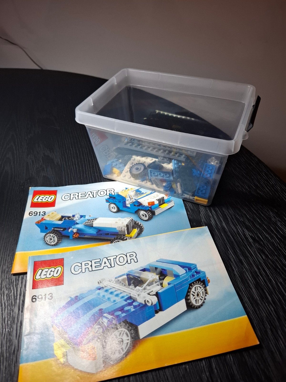 lego 3 in 1 blauwe auto's 6913, Kinderen en Baby's, Ophalen of Verzenden