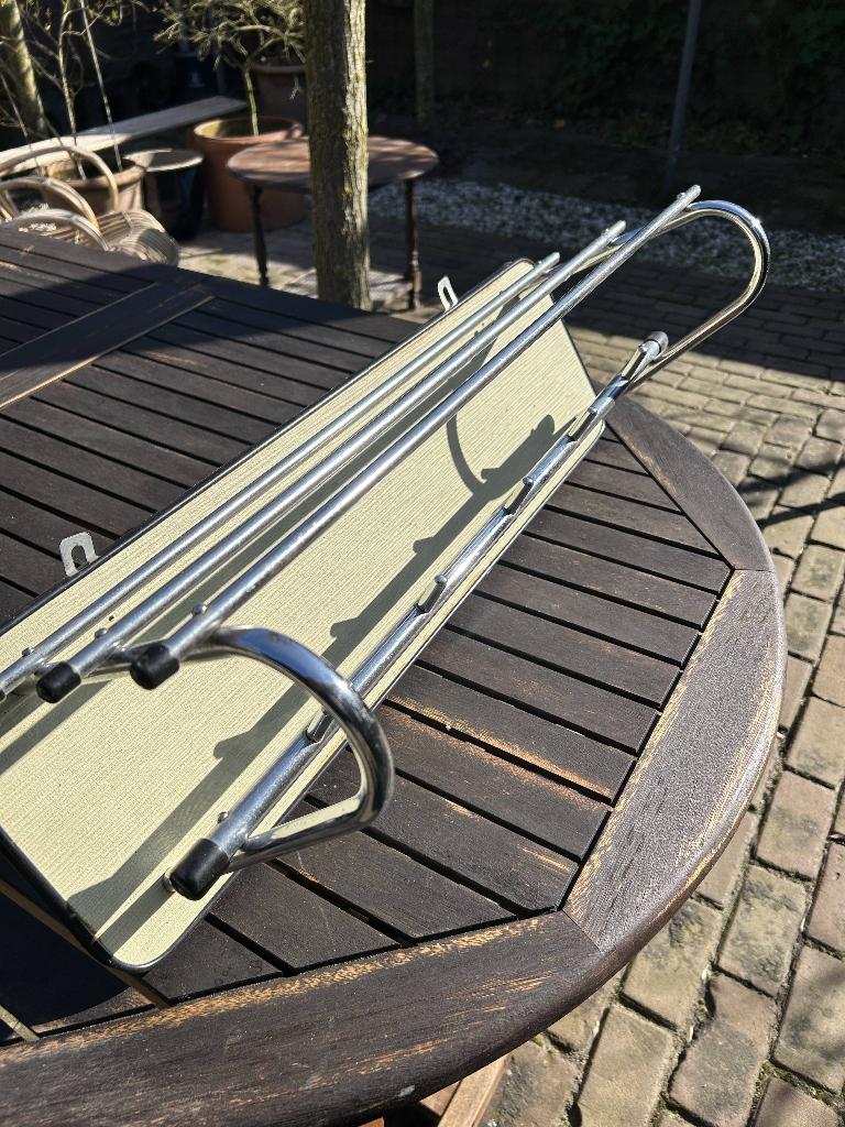 kapstok, vintage, rock 'n roll, retro, Huis en Inrichting, Woonaccessoires | Kapstokken, Gebruikt, Minder dan 100 cm, Metaal, Ophalen