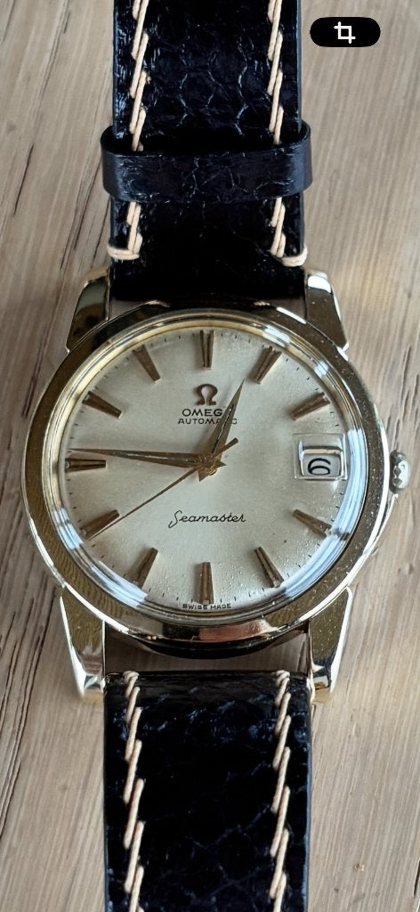 Omega Seamaster horloge, Ophalen of Verzenden, Staal, Omega