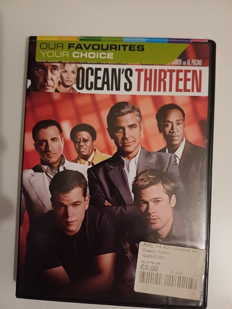 Ocean’s Thirteen (DVD), Alle leeftijden, Nederlands, Ophalen of Verzenden, Gebruikt
