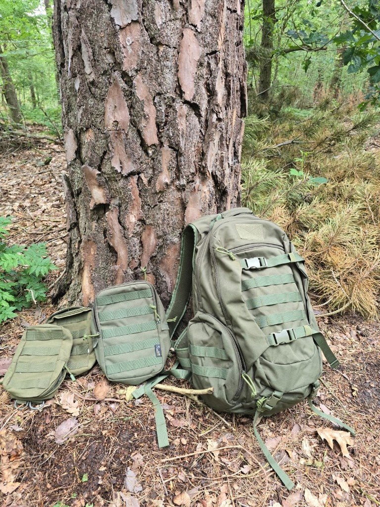 Te koop: Mardingtop 35L Tactical Rugzak + 3 attachments, Ophalen of Verzenden, Zo goed als nieuw, Overige merken, Trekking