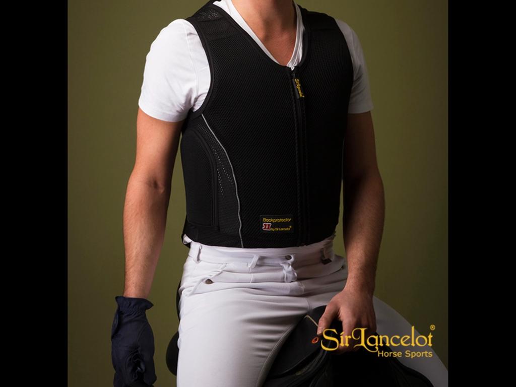 Nieuwe backprotector rugbeschermer sir lancelot maat M zwart, Dieren en Toebehoren, Ophalen of Verzenden, Nieuw, Overige soorten