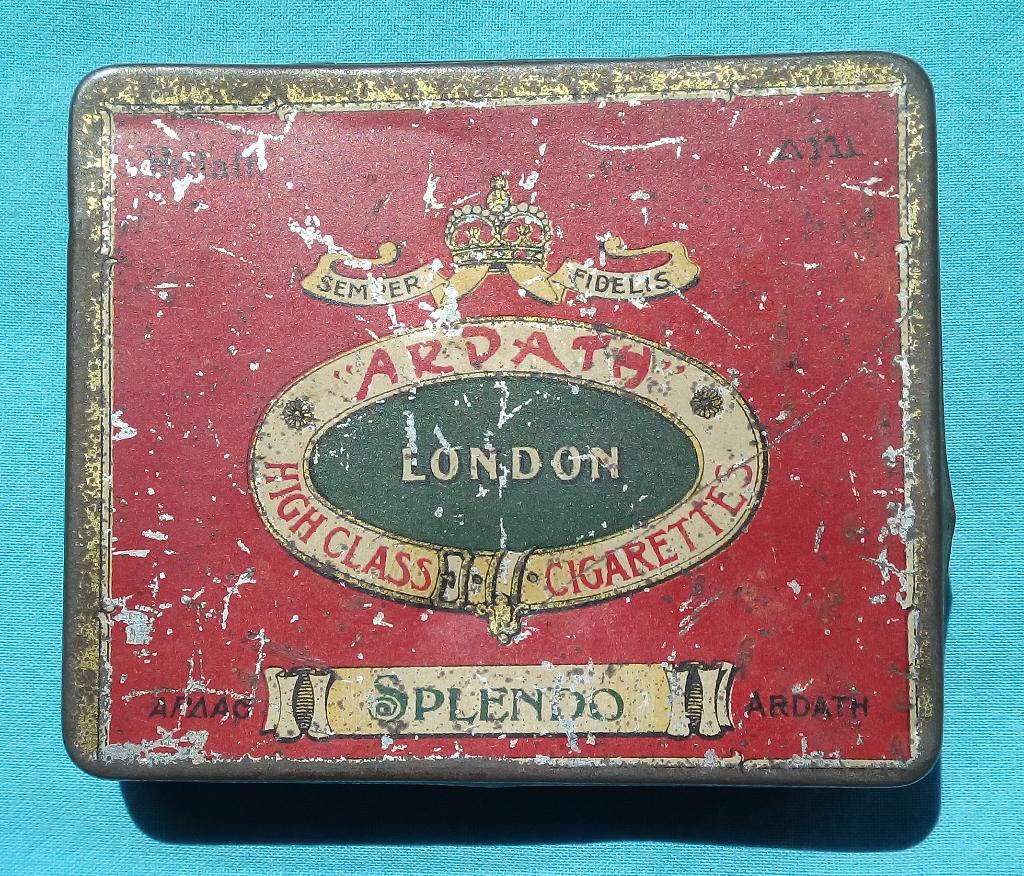 BRITS SIGARETTEN BLIKJE ARDATH HIGH CLASS CIGARETTES SPLENDO, Verzamelen, Verzenden, Gebruikt, Overige