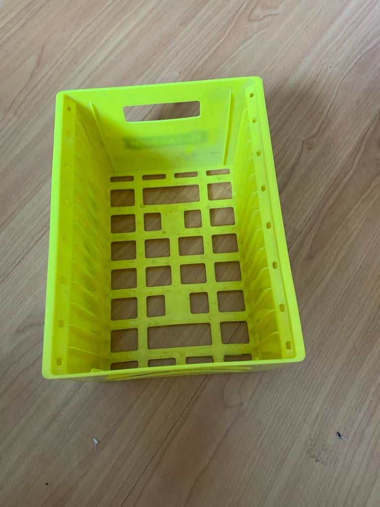Heineken klein krat - Handig en compact, Ophalen of Verzenden, Gebruikt, Kunststof, Minder dan 50 cm