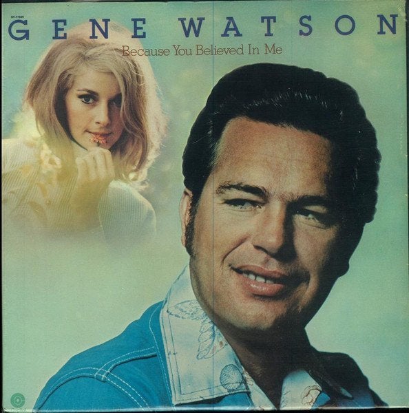 LP Gene Watson - Because you believed in me, Cd's en Dvd's, Vinyl | Country en Western, Gebruikt, 12 inch, Ophalen