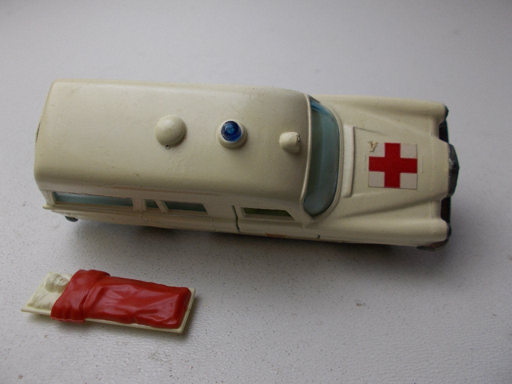 1968 Matchbox King Size K-6 MERCEDES "BINZ" AMBULANCE (-E-), Ophalen of Verzenden, Zo goed als nieuw, Auto, Matchbox
