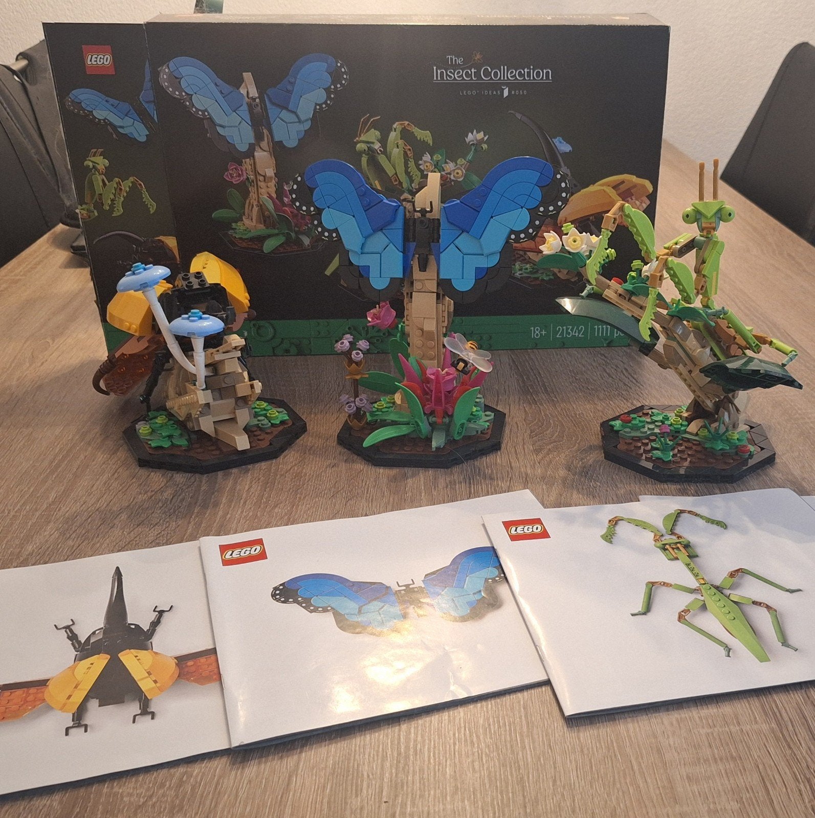 LEGO Ideas 21342 De Insectenverzameling - Zo goed als nieuw, Ophalen of Verzenden