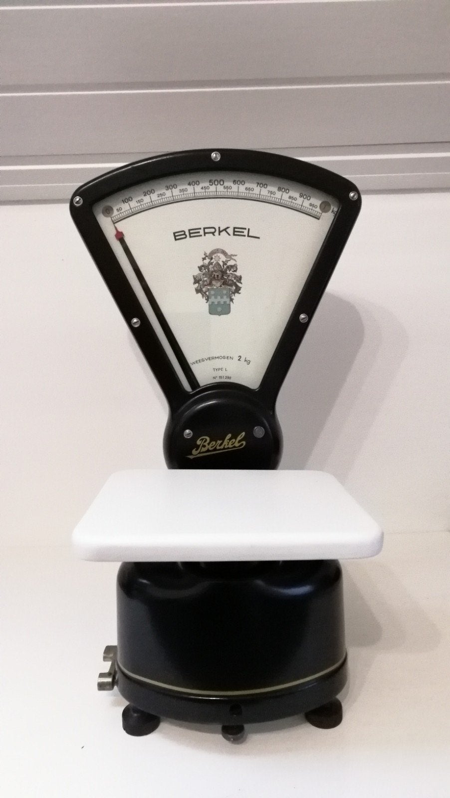Berkel type L, Witgoed en Apparatuur, Ophalen, Minder dan 10 kg, Winkelweegschaal, Zo goed als nieuw