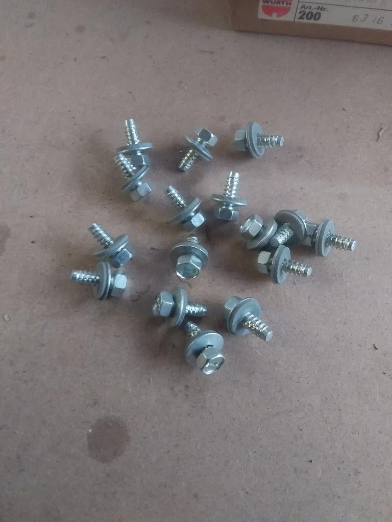Sandwichpaneel schroeven voor staal, 200 stuks., Ophalen of Verzenden, Nieuw, Minder dan 50 mm, Schroeven