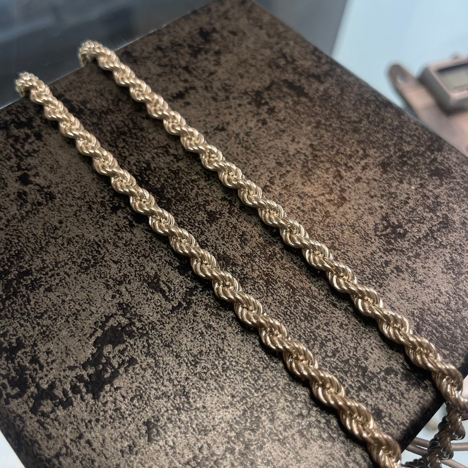 Zilveren rope ketting, Ophalen of Verzenden, Nieuw, Zilver, Zilver