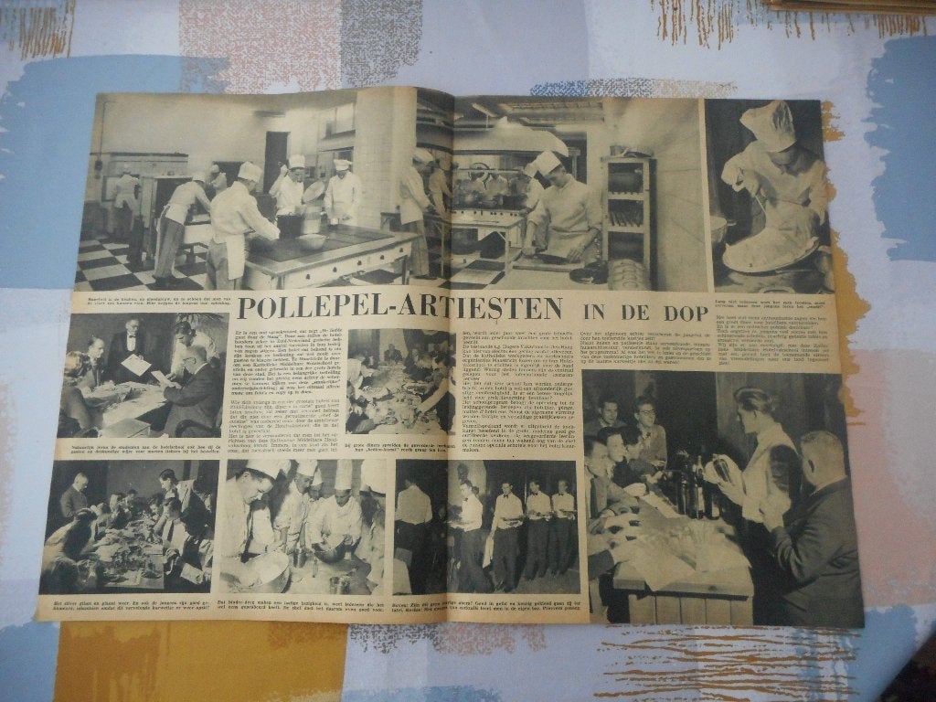 Maastricht. Middelbare Hotelschool. 1952., Ophalen of Verzenden, 1940 tot 1960, Nederland, Knipsel(s)