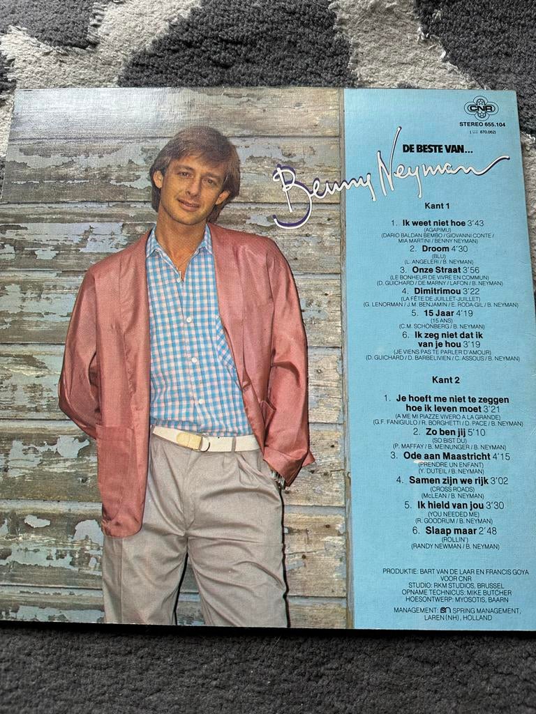 Benny Neyman - De Beste Van... (LP), Ophalen of Verzenden, Gebruikt, 12 inch, Levenslied of Smartlap