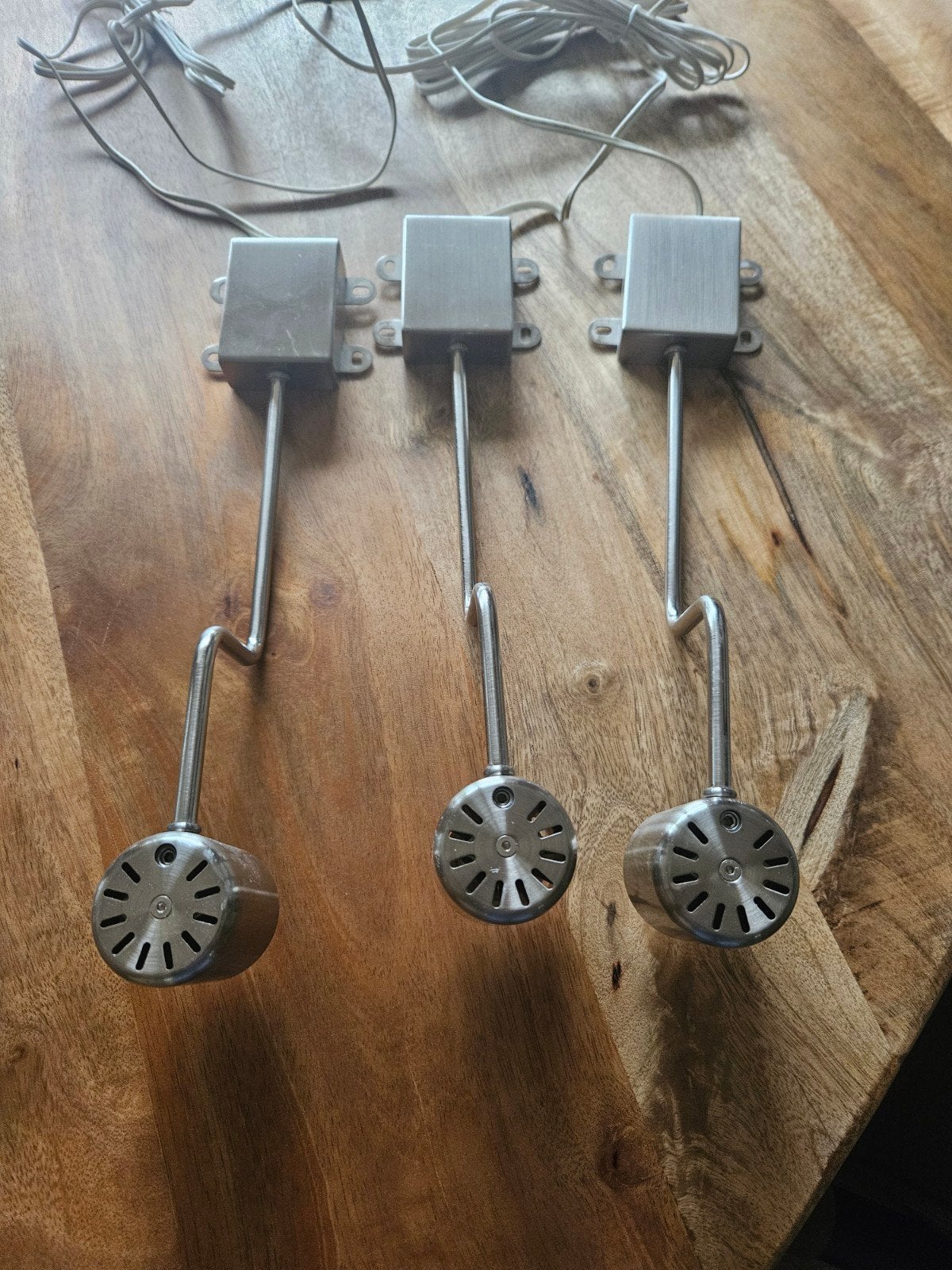 IKEA URSULT LED-verlichting met OMLOPP LED-voeding, Metaal, Zo goed als nieuw, Zilver, Modern