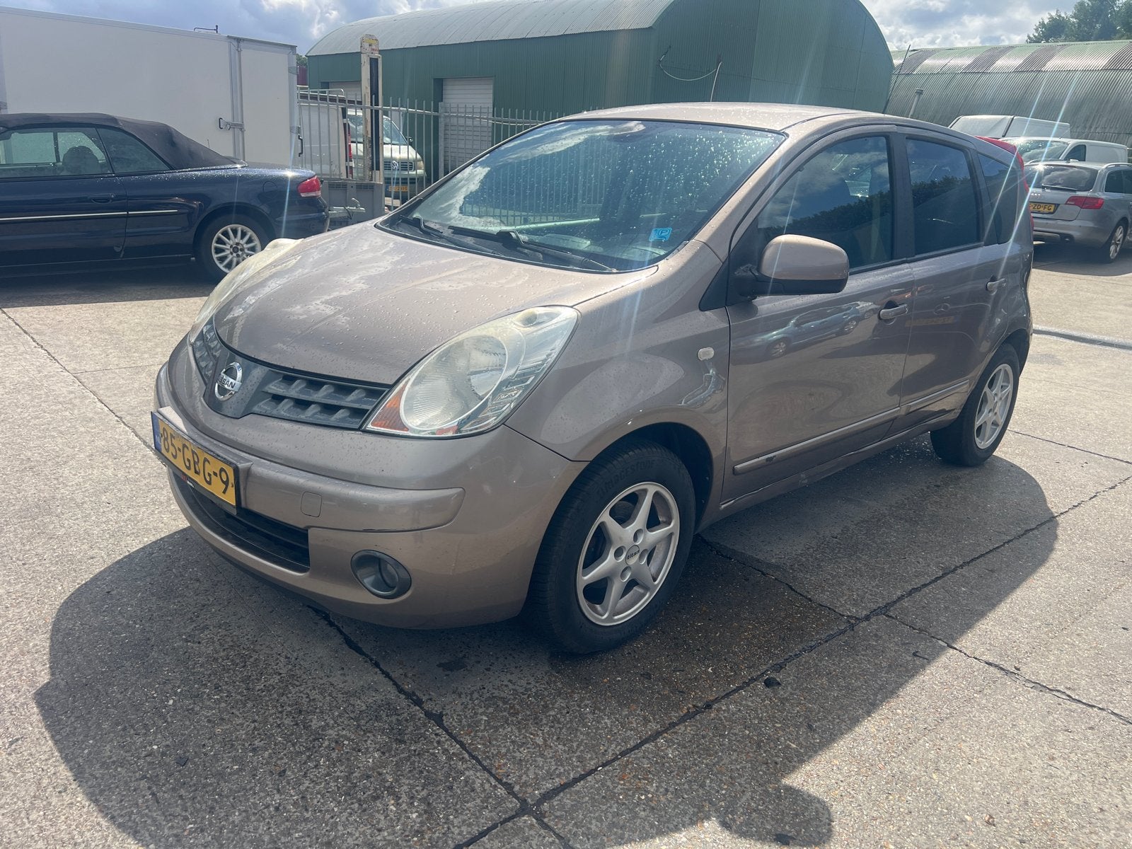 Nissan Note 1.6 16V 2008 Bruin, Voorwielaandrijving, 15 km/l, 40 €/maand, 4 cilinders