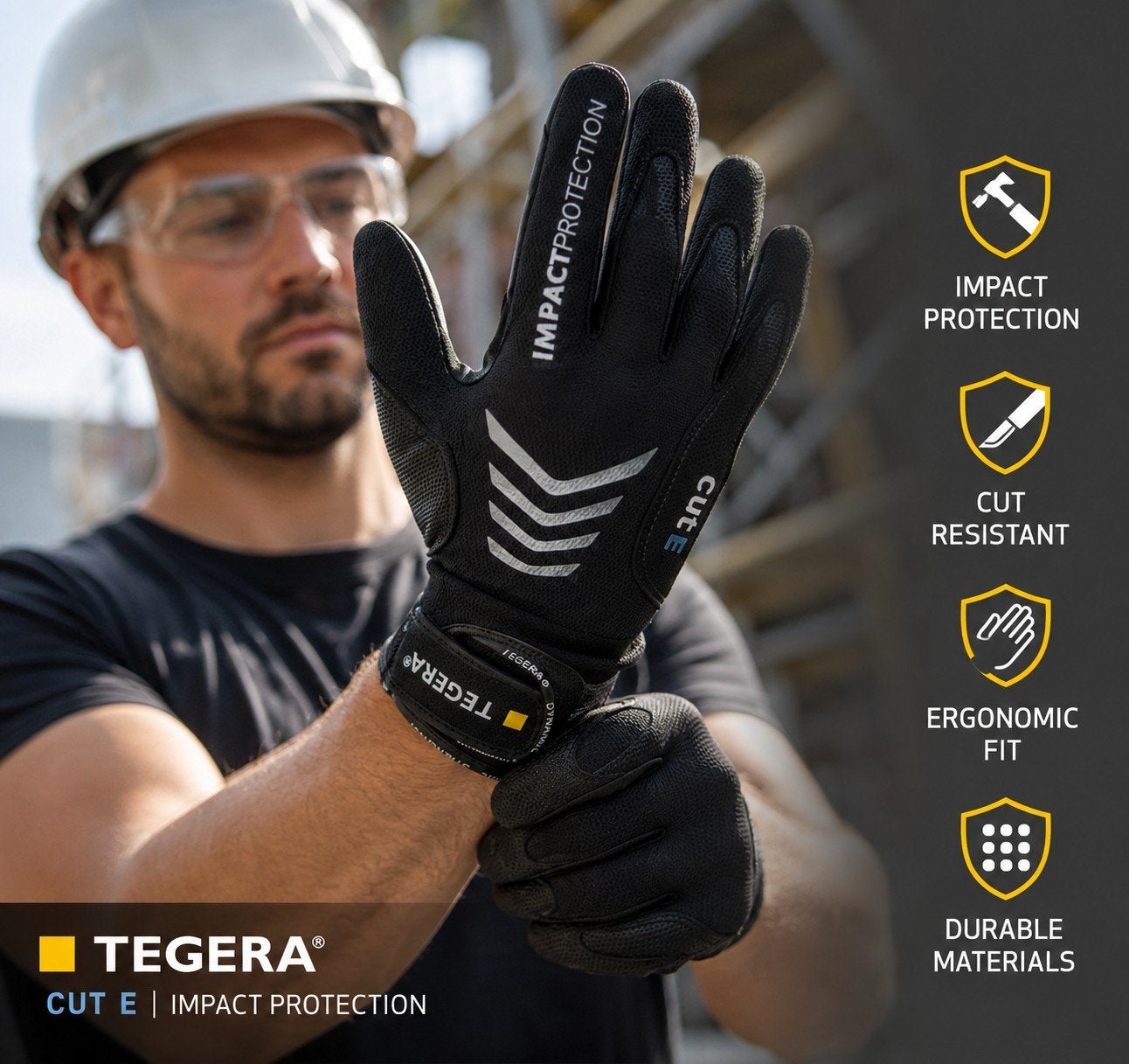 TEGERA 7773 Impact Protection Werkhandschoenen, Ophalen of Verzenden