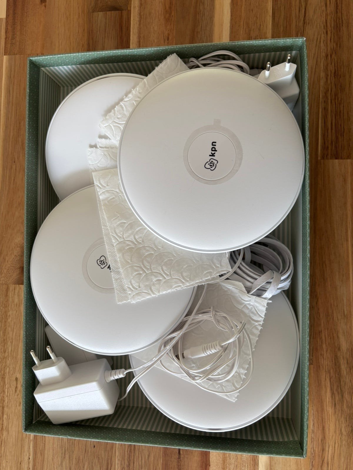 2x KPN Superwifi met adapters, Ophalen of Verzenden, Gebruikt