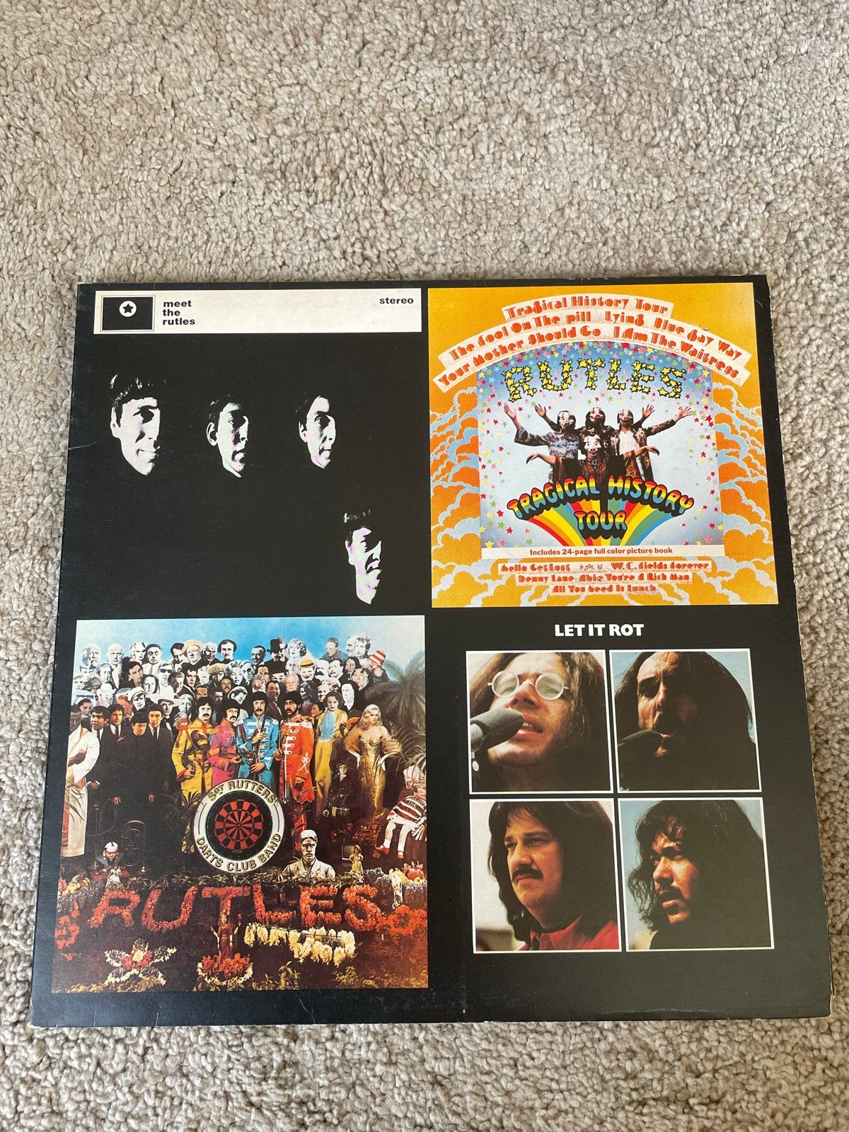 The Rutles - The Rutles LP (krasloos), LP, Rock, Ophalen of Verzenden, Zo goed als nieuw